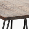 Lix-henkinen korkea baaripöytä ja 4 tuolia oudin noix, 60x60cm, puu Varasto