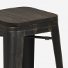 Lix-henkinen korkea baaripöytä ja 4 tuolia oudin noix, 60x60cm, puu Mitat