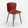 nelikulmainen pöytä 80x80cm Lix 4 tuolia teollinen tyyli anvil dark 