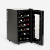 Viinikellari jääkaappi 18 viinipullolle LED yksi vyöhyke Bacchus XVIII Alennusmyynnit
