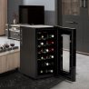 Viinikellari jääkaappi 18 viinipullolle LED yksi vyöhyke Bacchus XVIII Tarjous