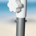 Aurinkovarjo rannalle 220 cm tukevaa puuvillaa, tuulenkestävä Roma Nature limited edition 