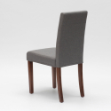 Puinen pehmustettu tuoli, design hendriksdal, ruokapöytään tai olohuoneeseen Comfort Alennusmyynnit