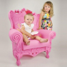 Lasten moderni muovinen design-nojatuoli Little Queen Of Love Slide 