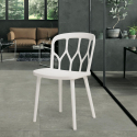 Moderni tuolit keittiöön, baariin ja puutarhaan polypropyleenistä alchimia Flow Alennukset