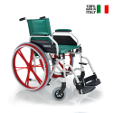 Itseliikkuva pyörätuoli vanhukset vammaiset kevyt Itala Surace Myynti