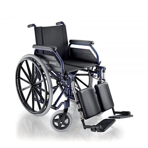Itseliikkuva taitettava pyörätuoli iäkkäille vammaisille jalkatuilla 500 Surace