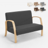 Sohva 2-hengen sohva kangasta olohuoneeseen odotushuoneeseen ja työhuoneeseen muotoilu Esbjerg Alennusmyynnit
