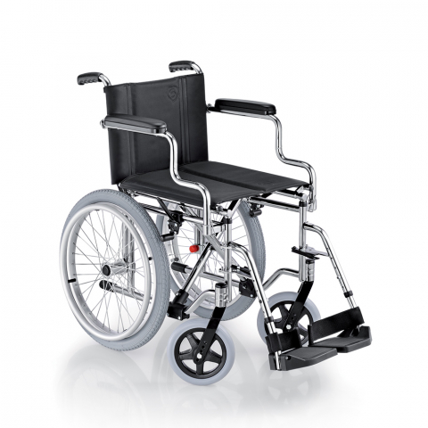 Kompakti kokoontaitettava pyörätuoli vanhuksille vammaisille Panda Surace
