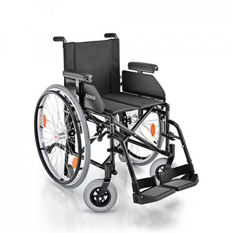 Kevyt kokoontaitettava pyörätuoli vanhuksille vammaisille S13 Surace