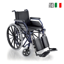 Surace 500 Suuri itsekulkeva, kokoontaitettava jalkatuki-pyörätuoli vammaisille. Myynti