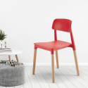 20 kpl tuolit kahvilaan, baariin, puuta ja polypropeenia, moderni design Barcellona Luettelo