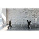 Jatkettava ruokapöytä 90x40-300cm Diago Marble design -marmoripöytä Alennusmyynnit