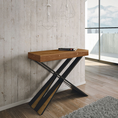 Laajennettava 90x40-300 cm puupöytä modernilla designilla Diago Fir Tarjous