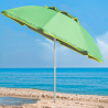 Aurinkovarjo rannalle alumiini 200 cm tuulensuoja uv-suoja Corsica Valinta