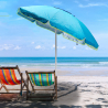Aurinkovarjo rannalle 200 cm tuulenkestävä uv-suojattu Sardegna Valinta