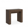 Jatkettava puinen konsolipöytä 90x42-302cm ruokailupöytä Modem Noix Tarjous