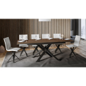 Design laajennettava ruokapöytä 90x160-220cm moderni puu Ganty Long Wood Ganty Long Wood Alennusmyynnit