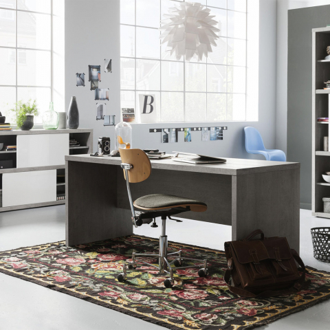 Moderni puinen työpöytä toimistoon tai kotiin 178x69cm Xxl