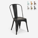 20 tuolit design teollinen metalli vintage shabby chic tyyli teräs vanhaa 