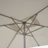 Aurinkovarjo puutarhaan terassille suorakulmainen 3x2 keskitolpalla Rios Valinta