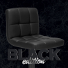 Baarijakkara pyörivä niemeke design moderni Atlanta Black Edition Tarjous