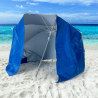 Aurinkovarjo rannalle kevyt kannettaa alumiinia rantelttta 160 cm Piuma Myynti