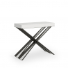 Ulosvedettävä konsolipöytä moderni design valkoinen 90x40-300cm cm ruokapöytä Diago Tarjous