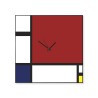 Mondrian magneettinen taulu moderni design seinäkello Tarjous