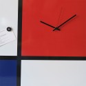 Mondrian magneettinen taulu moderni design seinäkello Luettelo