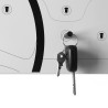 Magneettinen avaimenperä seinäkello moderni muotoilu Cinquino Luettelo
