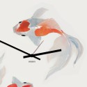 Japanilaistyylinen seinäkello moderni muotoilu Koi kala Alennusmyynnit