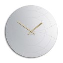 Moderni pyöreä seinäkello Peili Kulta Elegance Tarjous