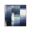 Neliönmuotoinen seinäkello 50x50cm, moderni ja nykyaikainen design Klee Tarjous
