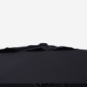 Terassipuutarhasateenvarjo 3x2 keskitolpalla Rios Musta Valinta