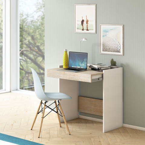 Smartworking kotitoimiston työpöytä 80x40 moderni laatikko Kotipöytä Tarjous