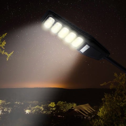 Katulamppu aurinkoenergia LED 300W kaukosäädin sivutanko anturi Solis XL Tarjous