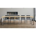 Design jatkettava ruokapöytä konsolipöytä 90x40-300cm puu Tecno Nature Alennukset