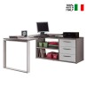 Työpöytä sivutasolla 3 laatikkoa toimistoon ja työpisteelle 160x140cm Raffaello Myynti